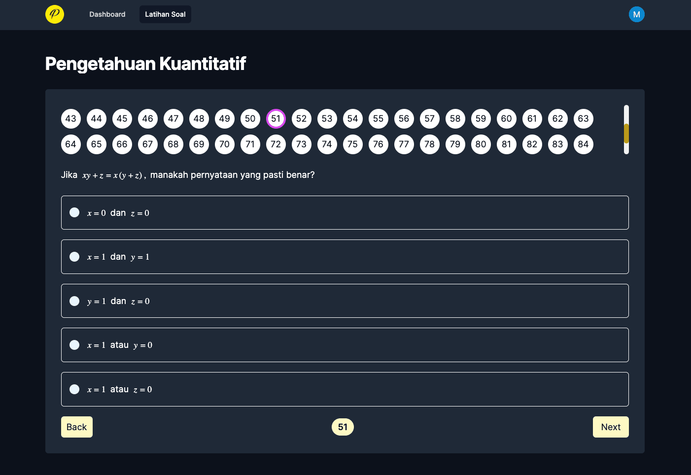 App screenshot